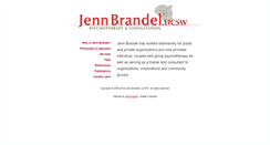 Desktop Screenshot of jennbrandel.com